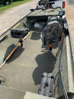 17" Jon Boat with 50hp Mercury