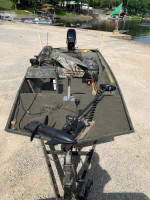 17" Jon Boat with 50hp Mercury