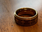 Ring with Crosses