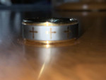 Ring with Crosses