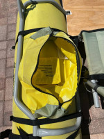 Inflatable pontoon