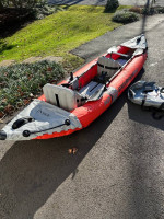 New Intex 2 person inflatable kayak