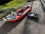 New Intex 2 person inflatable kayak