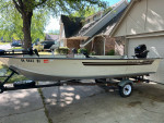 1983 Starcraft 16’ Aluminum boat with 75hp Mercury