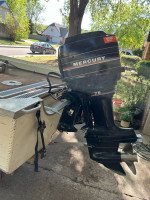 1983 Starcraft 16’ Aluminum boat with 75hp Mercury
