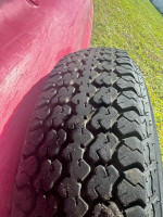 Trailer Tire on Galvanized Wheel