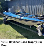Bass Trophy Ski Boat