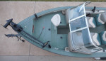 2000 Tracker Pro Deep V 16 Combo 16ft Walk-Thru 50hp Merc