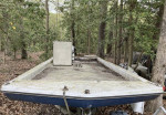 22foot deck boat with trailer