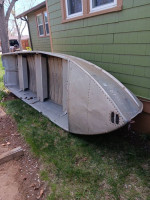 13'8" Aluminum trolling boat