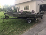12 ft. Jon Boat/ 9.9 Mercury OB