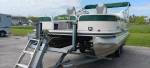 20' Crestliner Pontoon Boat & trailer