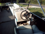 1989 Sundance pontoon with trailer