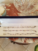 Amethyst Sterling Silver Bracelet
