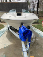 21 Sea Ray deck boat