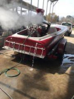 2010 flat bottom v-Drive racing boat