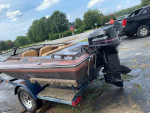 1984 16ft BAJA boat with Johnson 2stroke 90hp