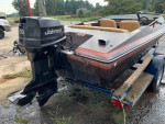 1984 16ft BAJA boat with Johnson 2stroke 90hp