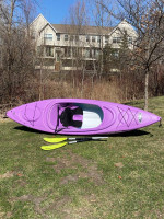 10’ Trailblazer 100 + cart and paddles