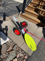 10’ Trailblazer 100 + cart and paddles