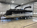 2008 South Bay 925 CR Black Pearl Edition Tritoon w Evinrude 225 Etec