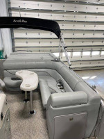 2008 South Bay 925 CR Black Pearl Edition Tritoon w Evinrude 225 Etec
