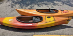 PAIR of Old Town Loon style 10' Three layer kayaks