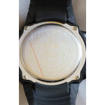 Men's Digital LED Display Waterproof Sport Watch, Black