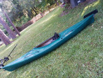 TWO Old Town Loon 120 Kayak s with rudders, PAIR PRICE