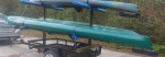 Old Town Loon 160T Tandem Kayak with rudder, excellent condition