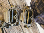 Evinrude Johnson OMC V4 Upper/Lower Carburetors 322021 115hp OUTBOARD