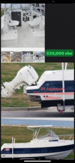 2004 Aquasport 23ft cabin