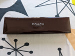 Coach dress watch, new in box with manual