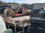 1988 CHAMPION 184 FISH AND SKI BOAT WITH MERCURY 175 HP OUTBOARD ENGIN