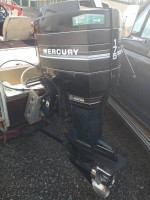 1988 CHAMPION 184 FISH AND SKI BOAT WITH MERCURY 175 HP OUTBOARD ENGIN