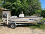 Bay boat with Yamaha 4 stroke