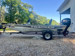 Clean Low Hour Bass Tracker Panfish 16 Stick Steer
