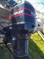 EVINRUDE 150 HORSE POWER V6 OUTBOARD ENGINE IN EXCELLENT CONDITION