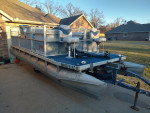 COOL OLD REMODELED PONTOON BOAT FOR SALE