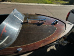 18’ wood hull ski boat - 1959 StyleMaster & Mercury 45hp (1961 Cloud White)