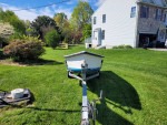 13 ft fiberglass bay built skiff