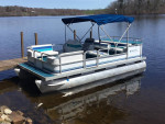 Electric Pontoon 95 Godfrey 18’ sale pending