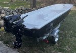14' Gamefish w/ 20hp Tohatsu on Load Rite Trailer