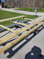 Pontoon trailer