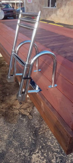 Woven Vinyl, Carpet or Wood Decked Pontoon Boat Docks