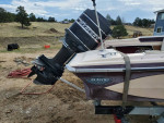 16' Glastron 6 seater boat 115 hp Mercury outboard with great trailer