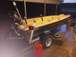12 ft Jon Boat Package Like New