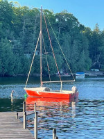 1975 AMF Sunbird 16’ w/1985 Johnson 2HP Outboard Motor