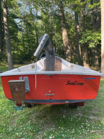 1975 AMF Sunbird 16’ w/1985 Johnson 2HP Outboard Motor