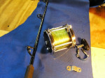 Penn Senator 9/0 Reels - Daiwa Tuna Rods (rod/reel cover $85) 2 gaffs